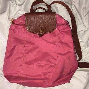 Long champ small backpack